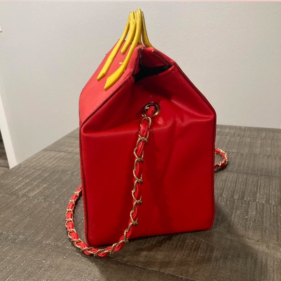 Dolls Kill Red and Yellow Crossbody Bag - Picture 4 of 6